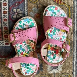 Pink Kids miniBoden Sandals